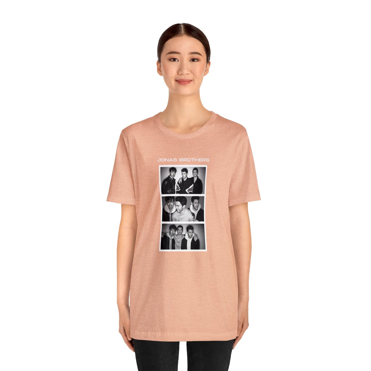 Jonas Brothers Photo Booth Unisex Jersey Short Sleeve Tee Shirt