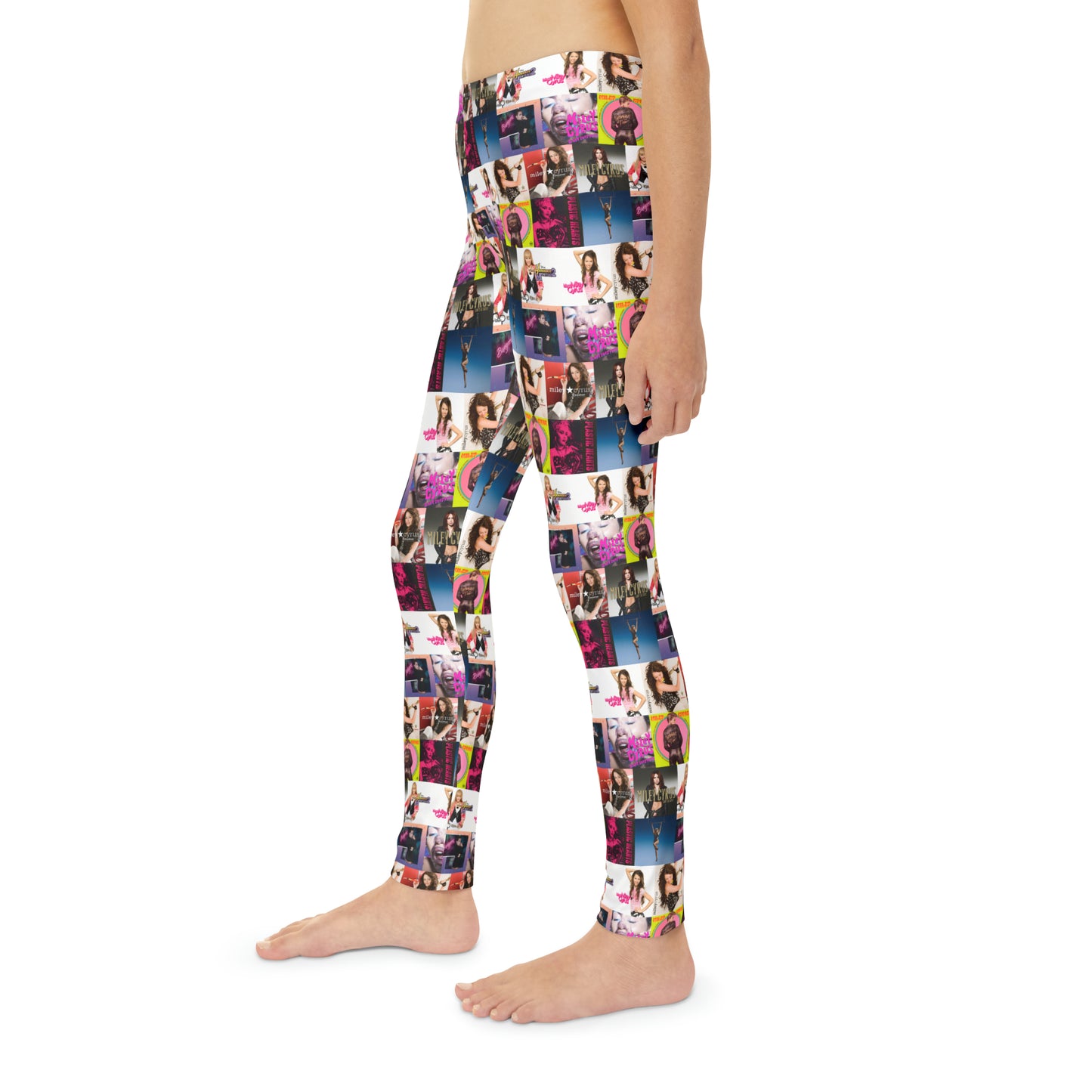 Miley Cyrus Album Cover Collage Youth Leggings