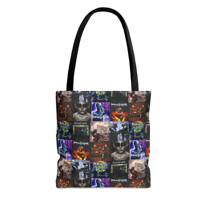 Motionless In White Album Cover Collage Tote Bag