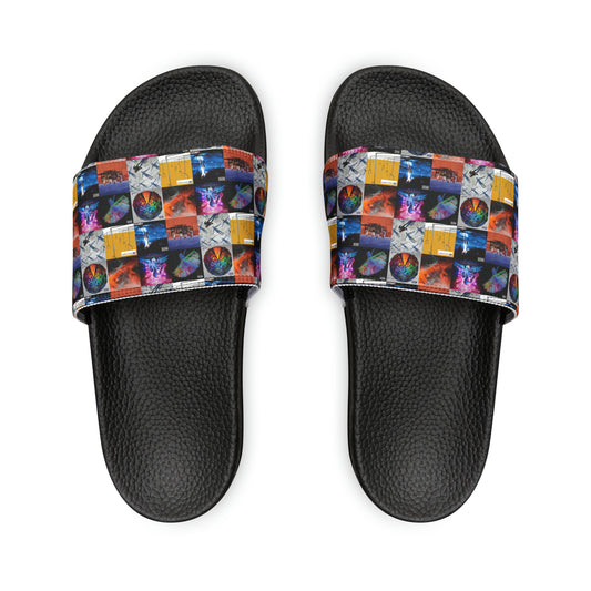 Muse Album Cover Collage Youth Slide Sandals