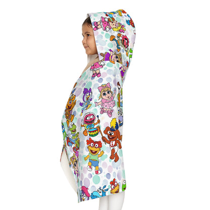 Muppet Babies Playtime Party Youth Hooded Towel