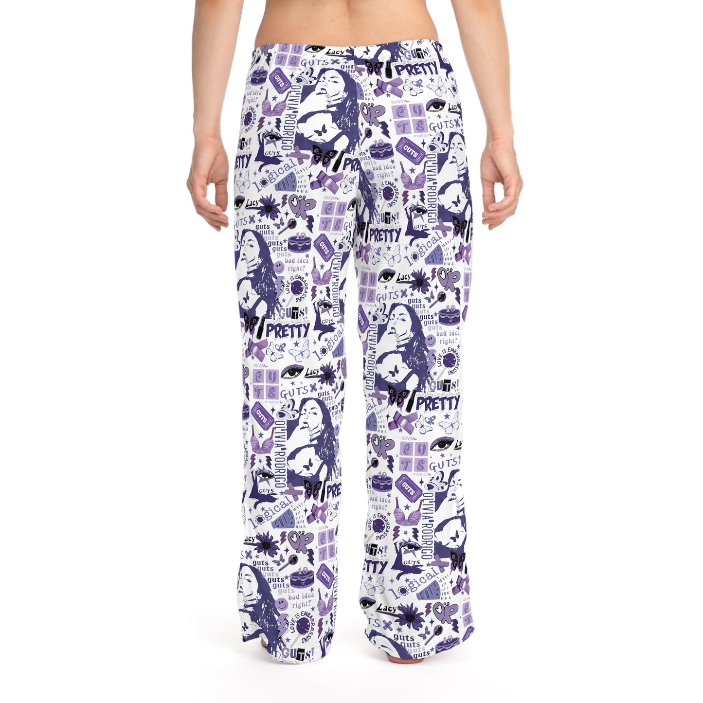 Olivia Rodrigo Guts Tour Collage Women's Pajama Pants