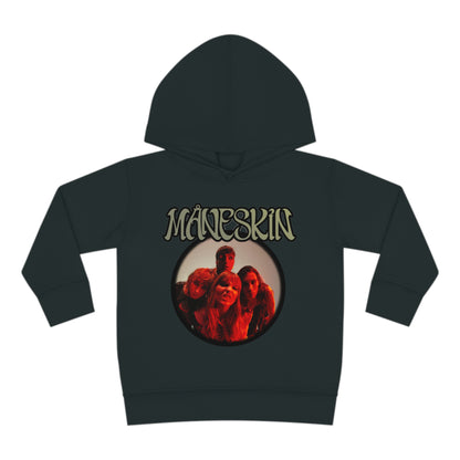 Måneskin Circular Group Photo Toddler Pullover Fleece Hoodie