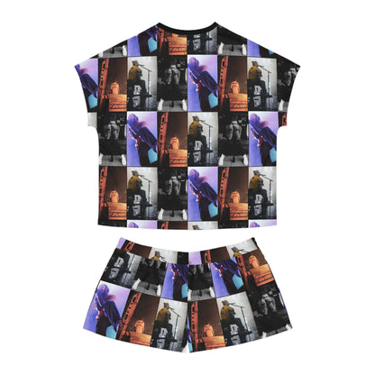 Post Malone On Tour Collage Women's Short Pajama Set