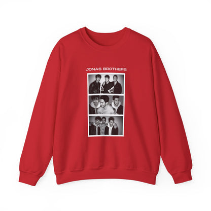 Jonas Brothers Photo Booth Unisex Heavy Blend Crewneck Sweatshirt