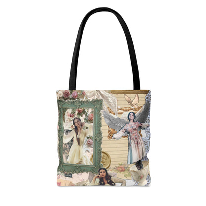 Lana Del Rey Victorian Collage Tote Bag