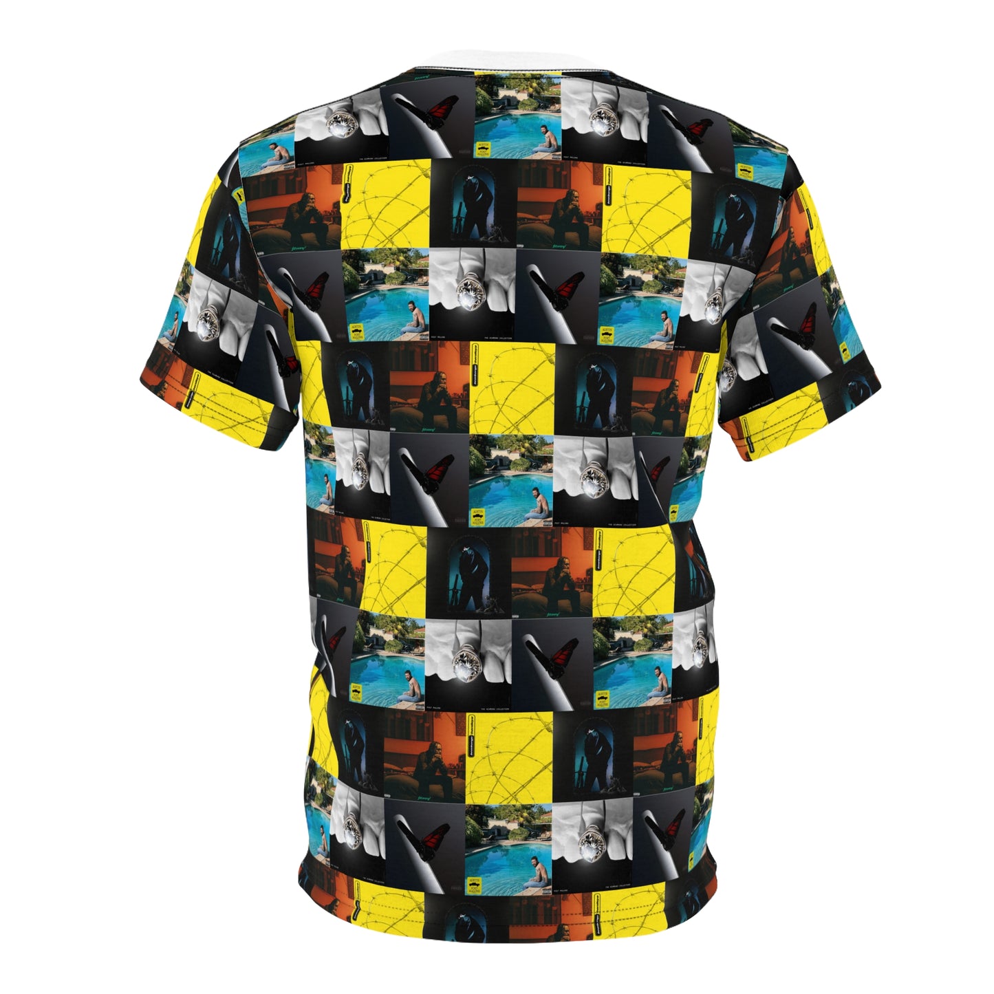 Post Malone Album Art Collage Unisex Tee Shirt