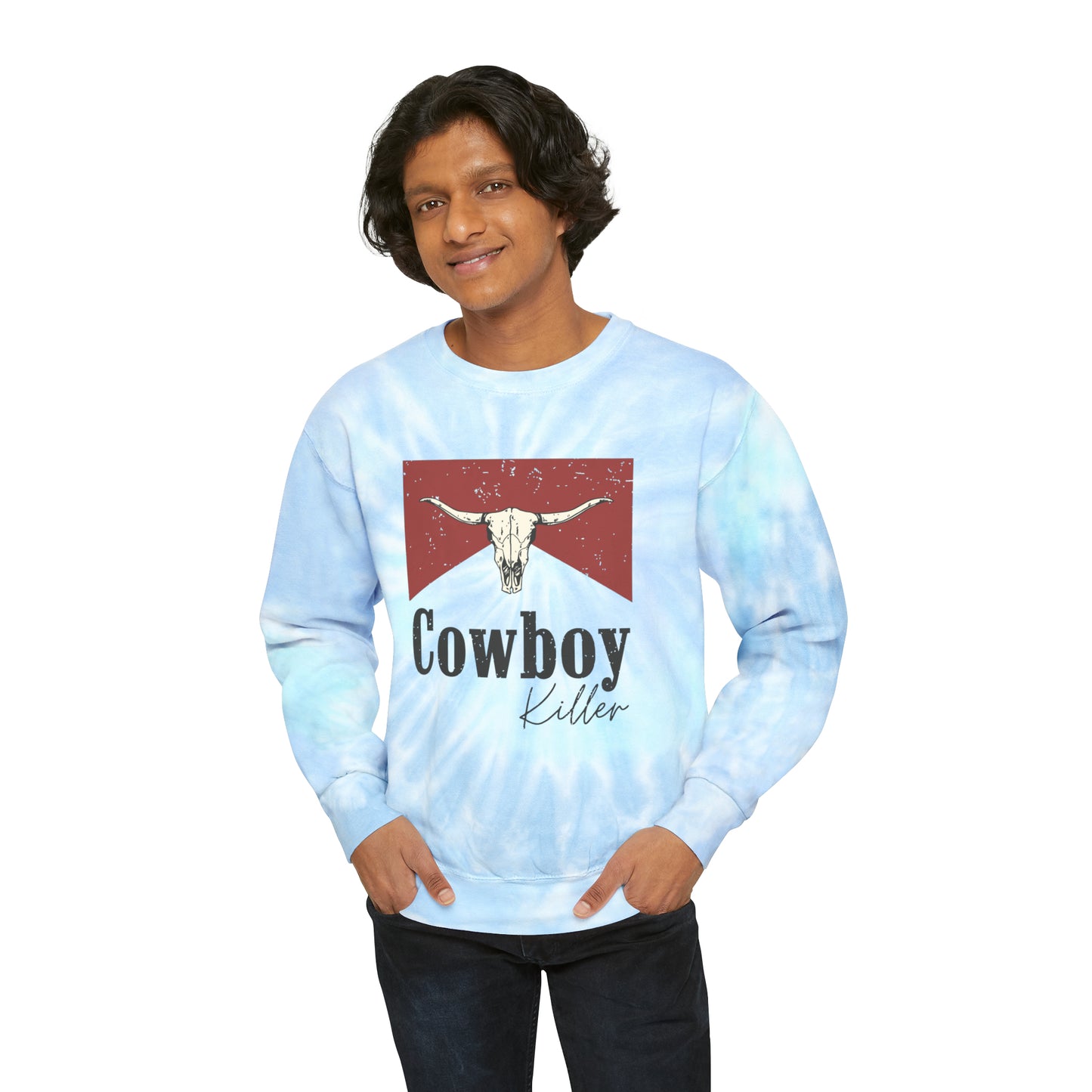Morgan Wallen Cowboy Killer Unisex Tie-Dye Sweatshirt