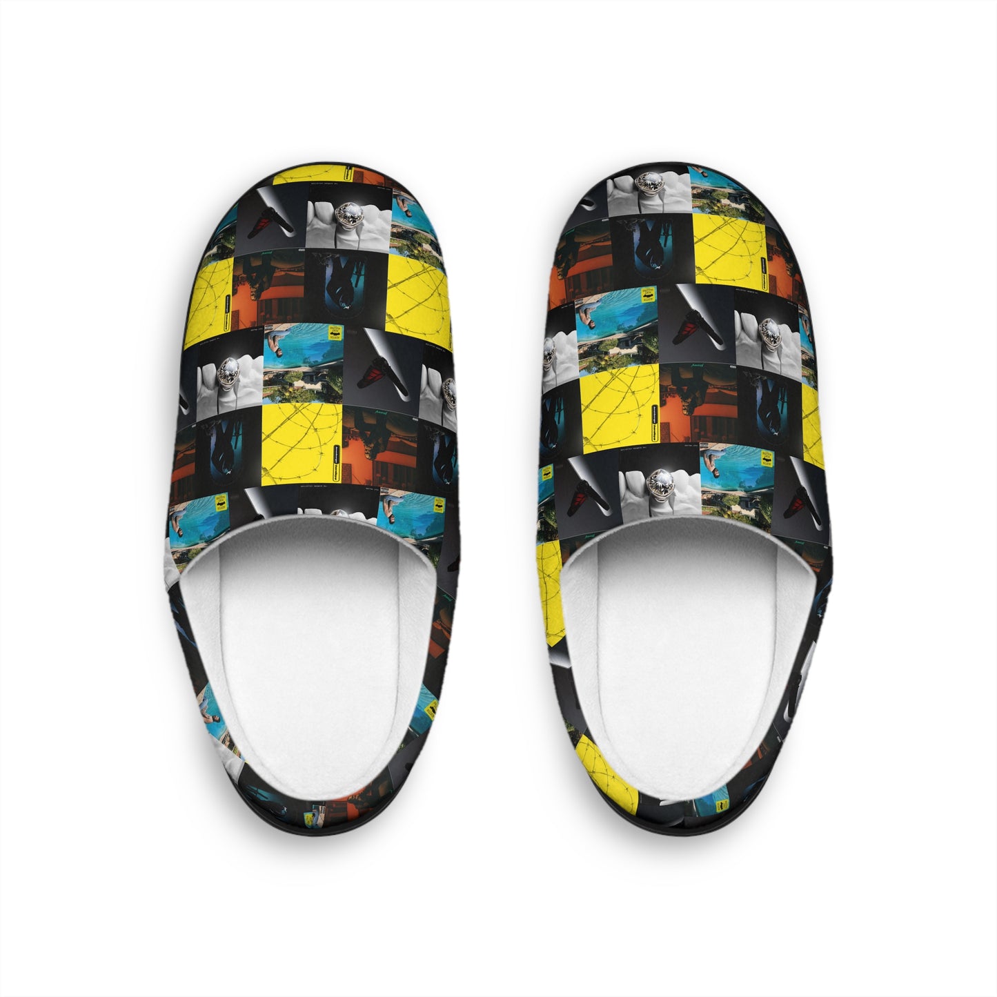 Post Malone Album Art Collage Women's Indoor Slippers