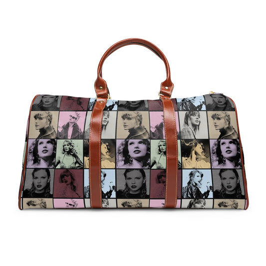 Taylor Swift Eras Collage Waterproof Travel Bag