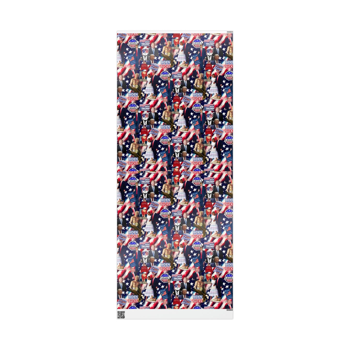 Donald Trump 2024 MAGA Montage Gift Wrapping Paper