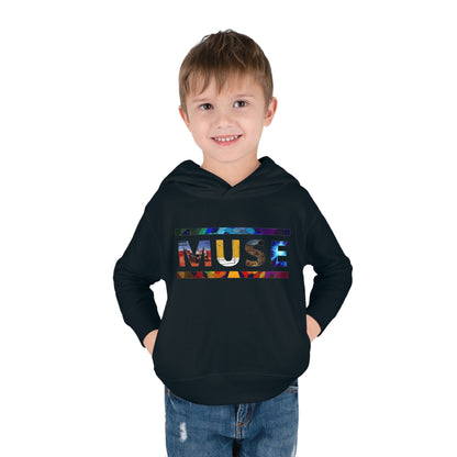 Muse Album Art Letters Toddler Pullover Fleece Hoodie