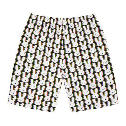 Bad Bunny Logo Pattern Men's Board Shorts