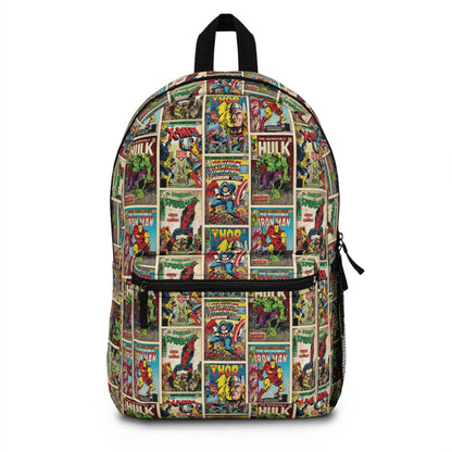 Marvel Comic Book Cover Collage Backpack