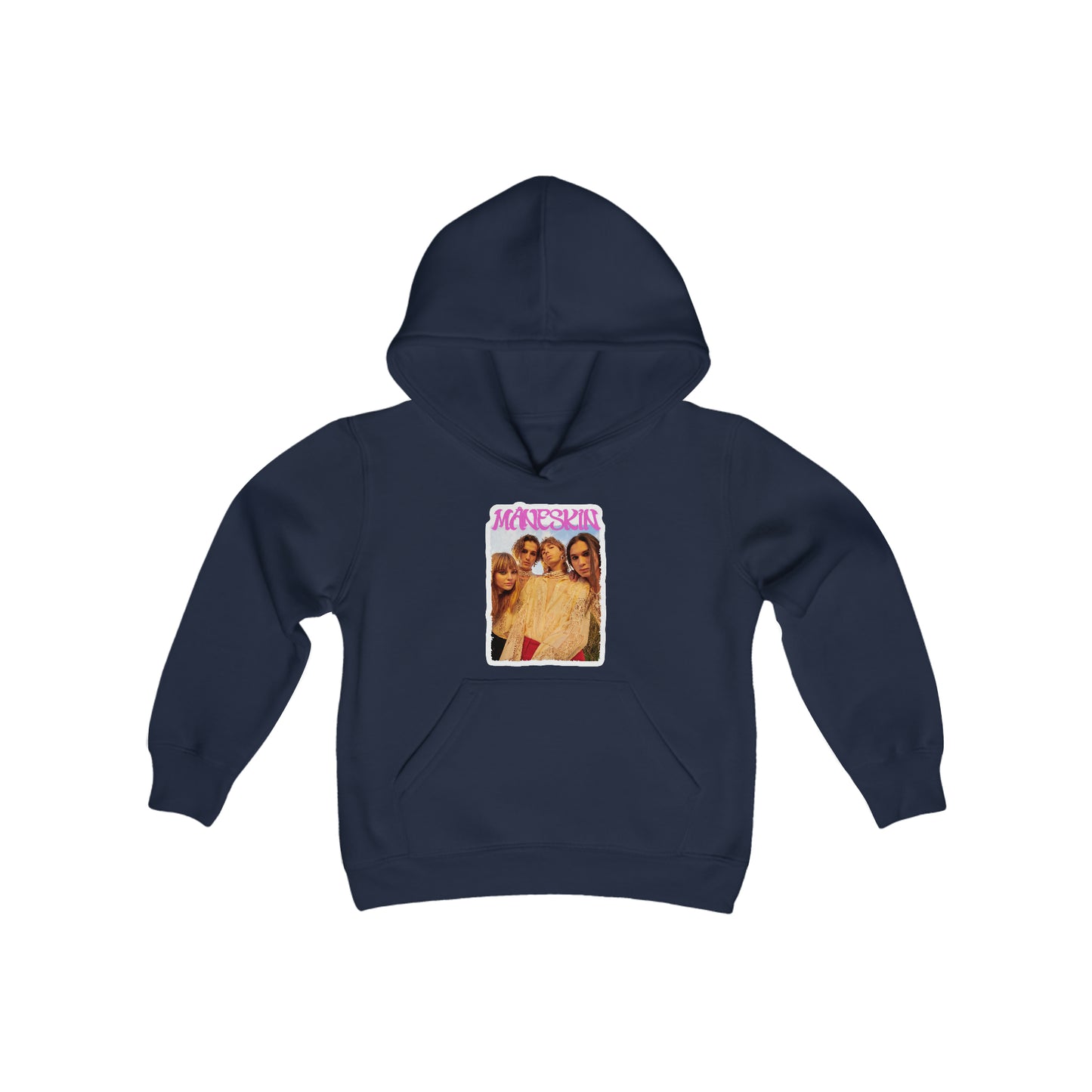 Måneskin Group Photo Youth Hooded Sweatshirt