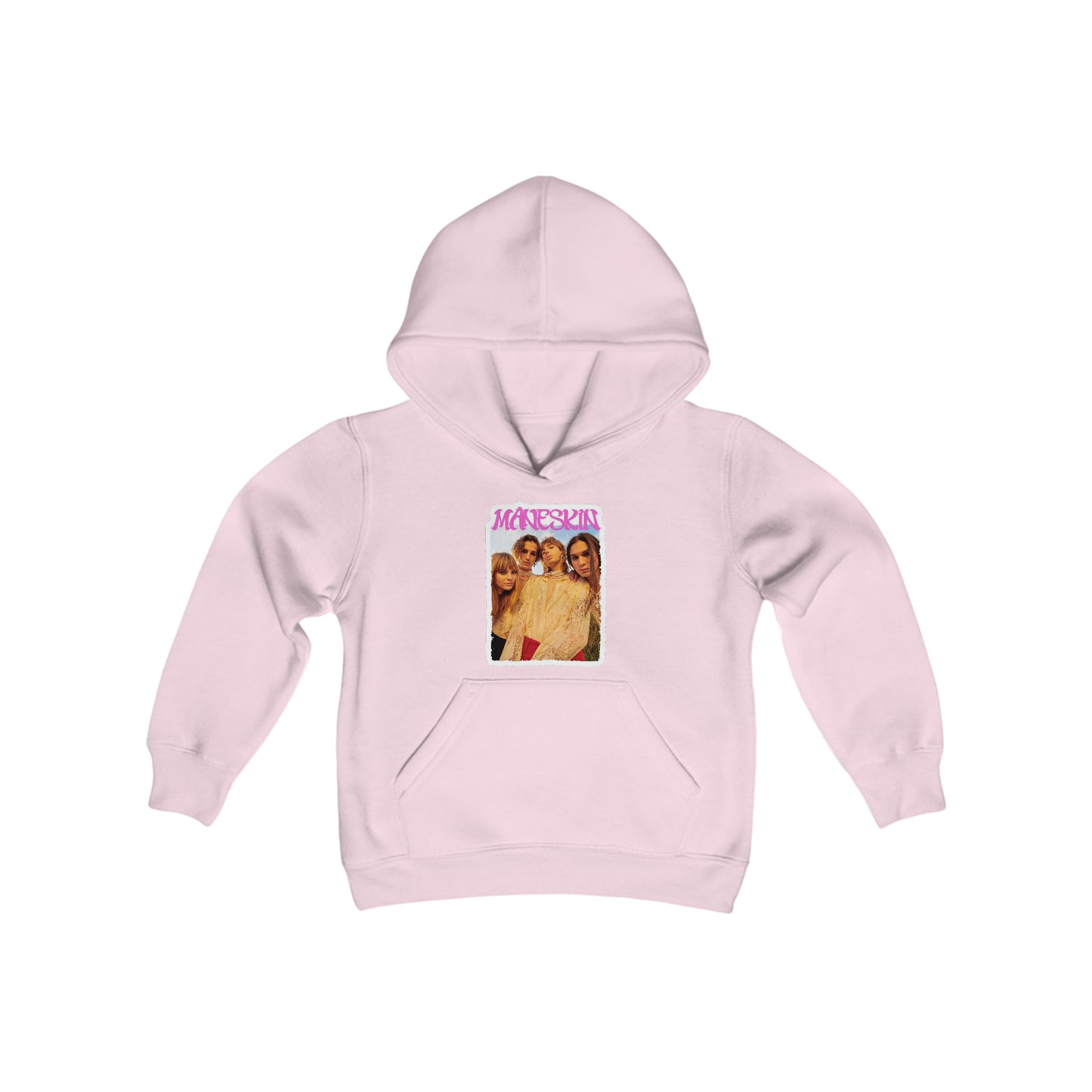 Måneskin Group Photo Youth Hooded Sweatshirt