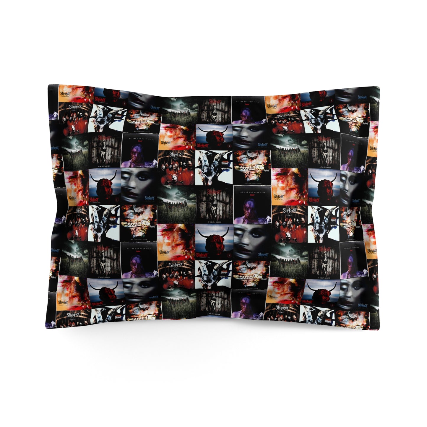 Slipknot Album Art Collage Microfiber Pillow Sham