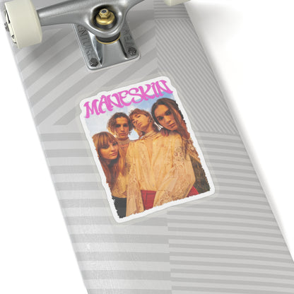 Måneskin Group Photo Kiss-Cut Sticker