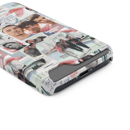 Jonas Brother Happiness Begins Collage Phone Case With Card Holder