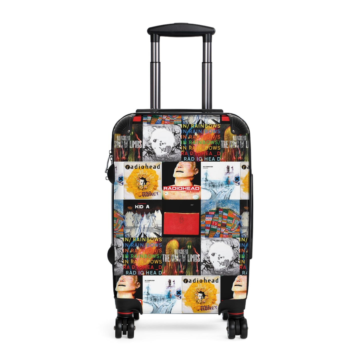 Radiohead Album Cover Collage Suitcase