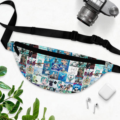 Hatsune Miku Album Cover Collage Fanny Pack