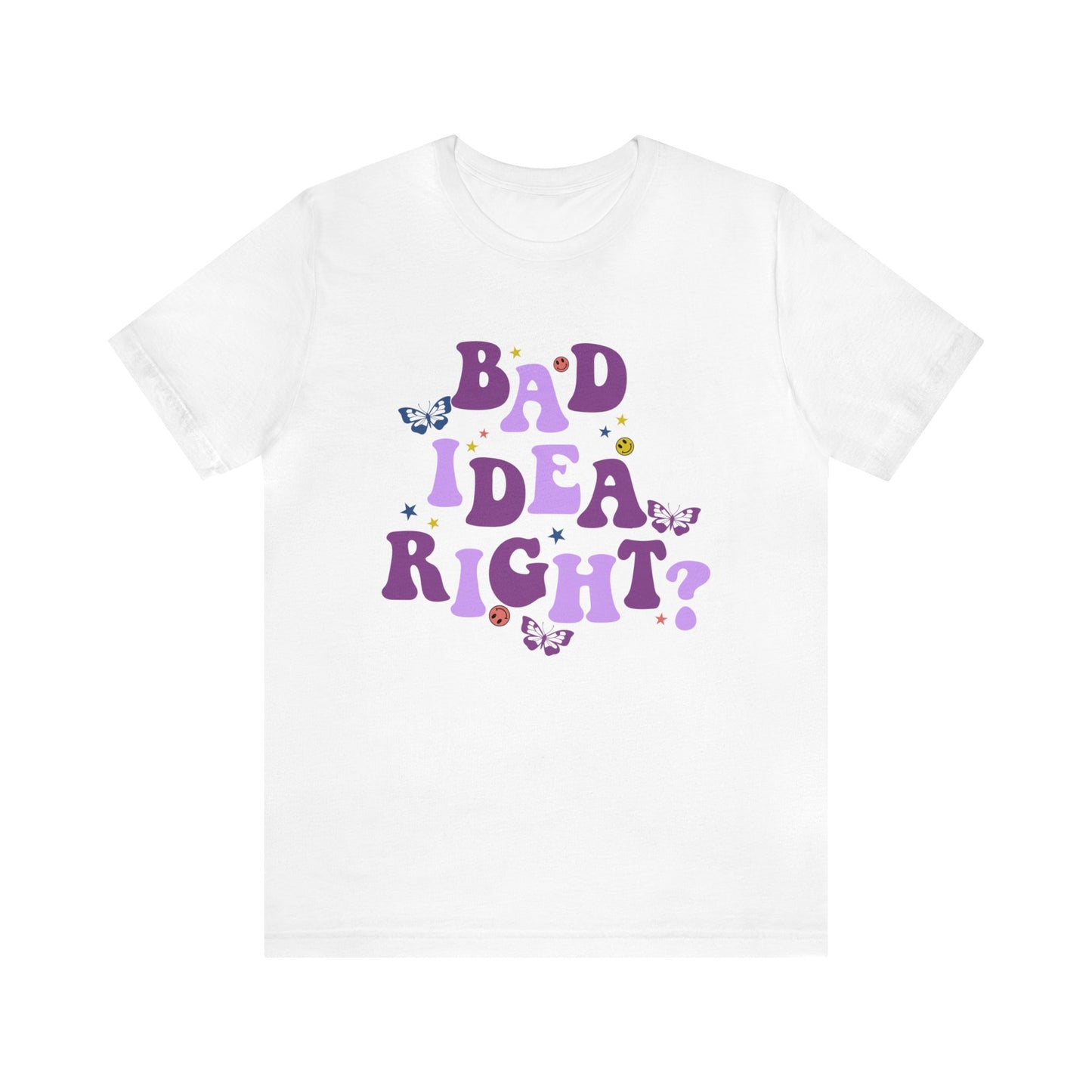 Olivia Rodrigo Bad Idea Right? Unisex Jersey Short Sleeve Tee Shirt