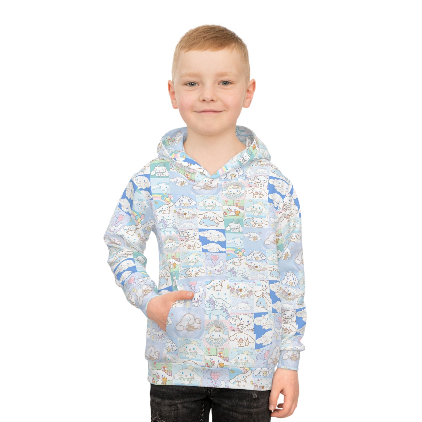 Cinnamoroll Cartoon Collage Children's Hoodie