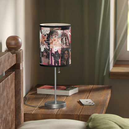Taylor Swift 1989 Blank Space Collage Lamp on a Stand