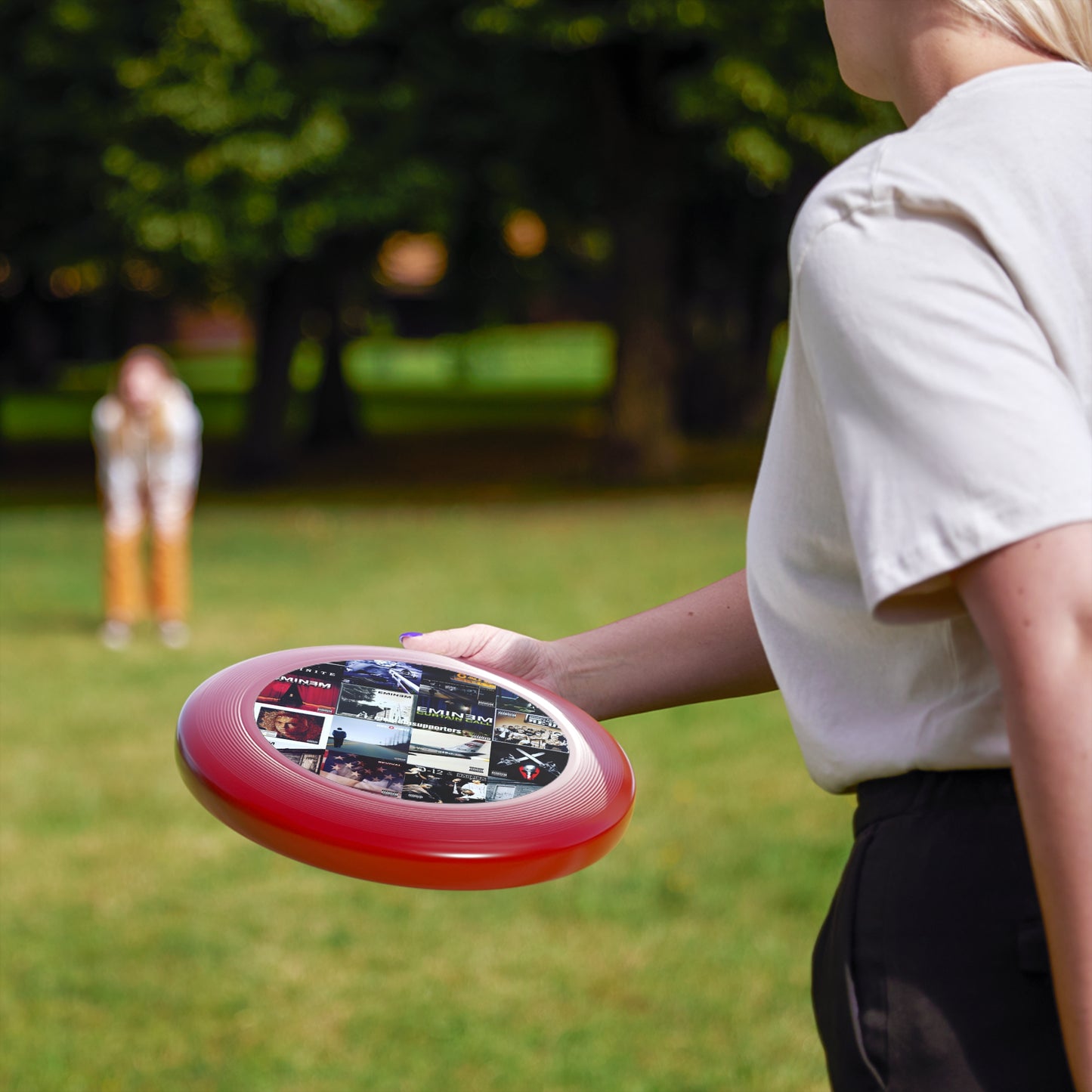 Eminem Album Art Cover Collage Wham-O Frisbee