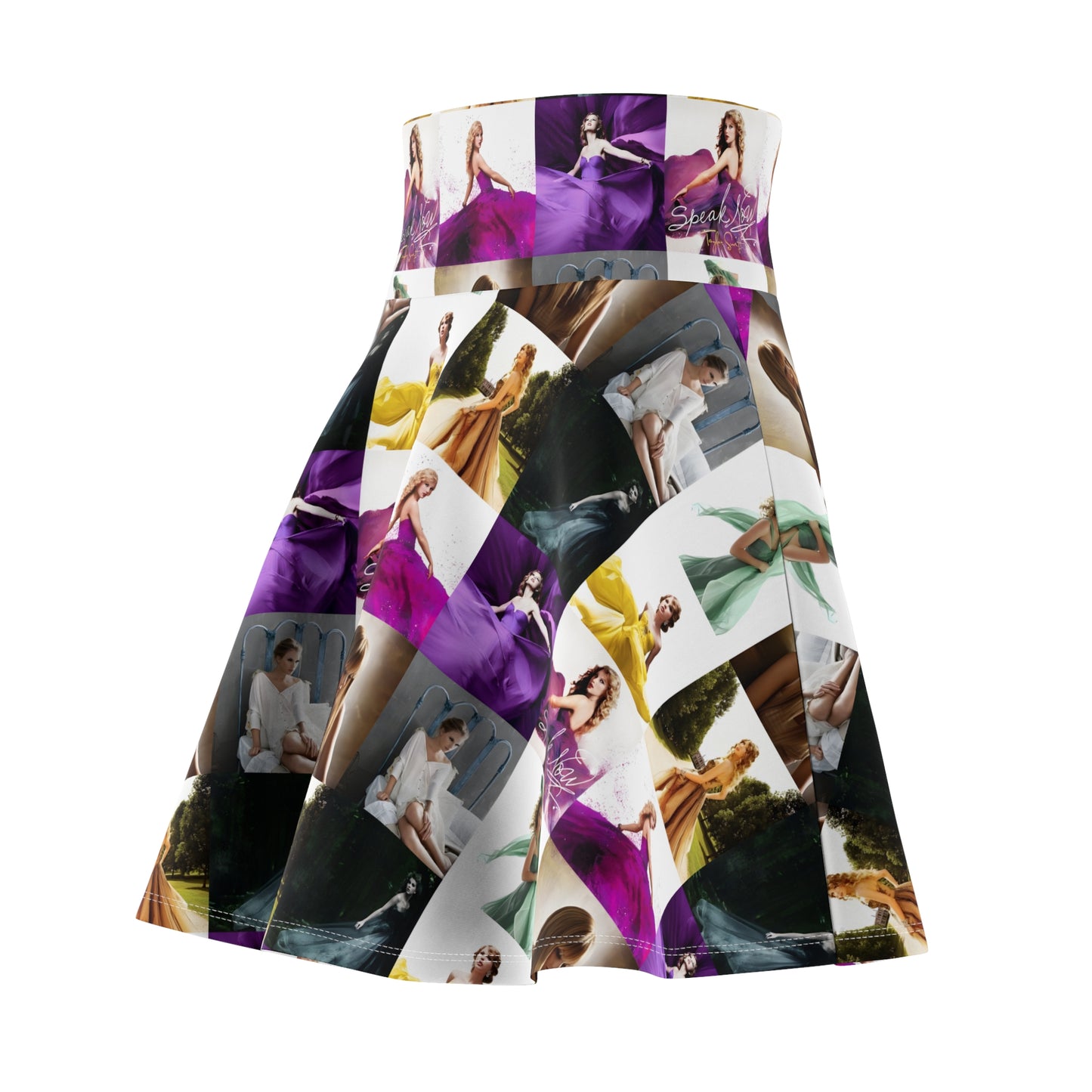 Taylor Swift Speak Now Mosaic Women's Skater Skirt