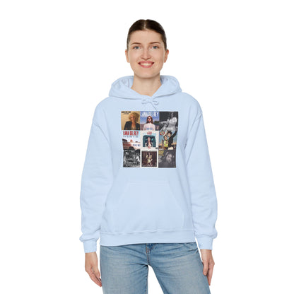 Lana Del Rey Album Cover Collage Unisex Heavy Blend Hooded Sweatshirt