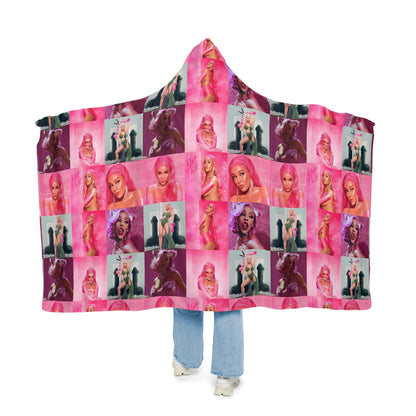 Doja Cat Hot Pink Mosaic Snuggle Blanket