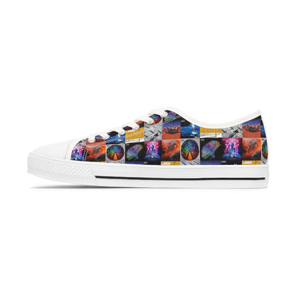 Muse Album Cover Collage Women's Low Top Sneakers