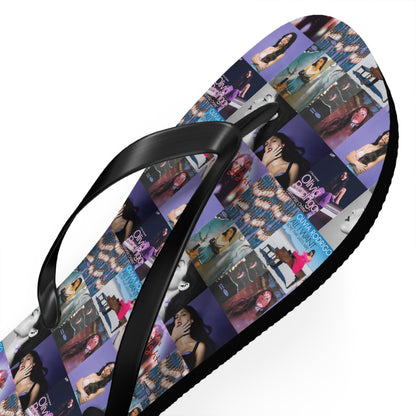 Olivia Rodrigo Album Cover Art Collage Flip Flops