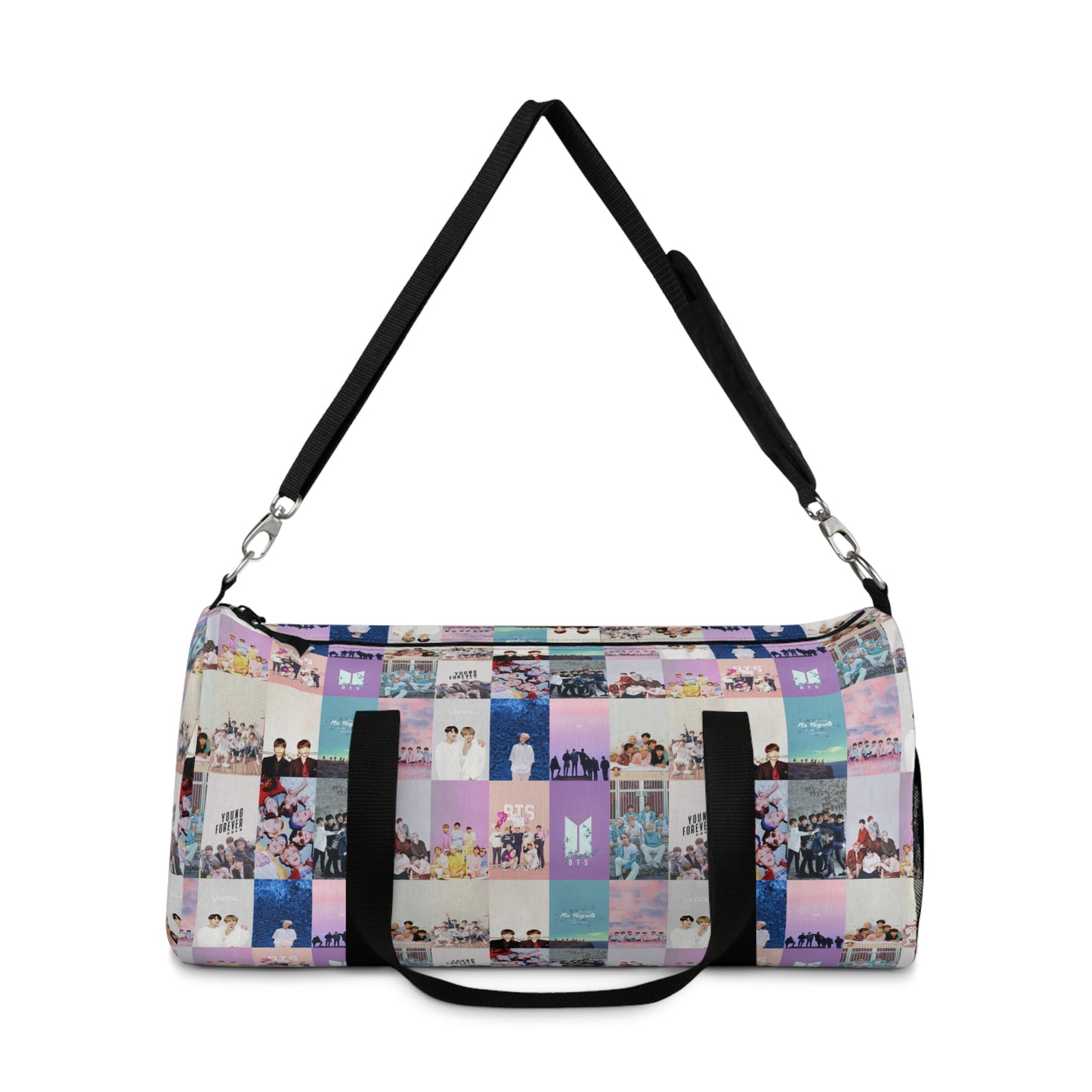 BTS Pastel Aesthetic Collage Duffel Bag