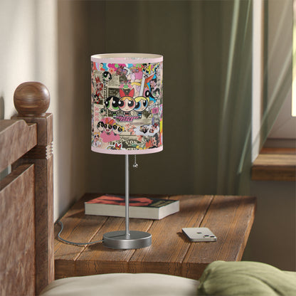 Powerpuff Girls Trio Charm Lamp on a Stand