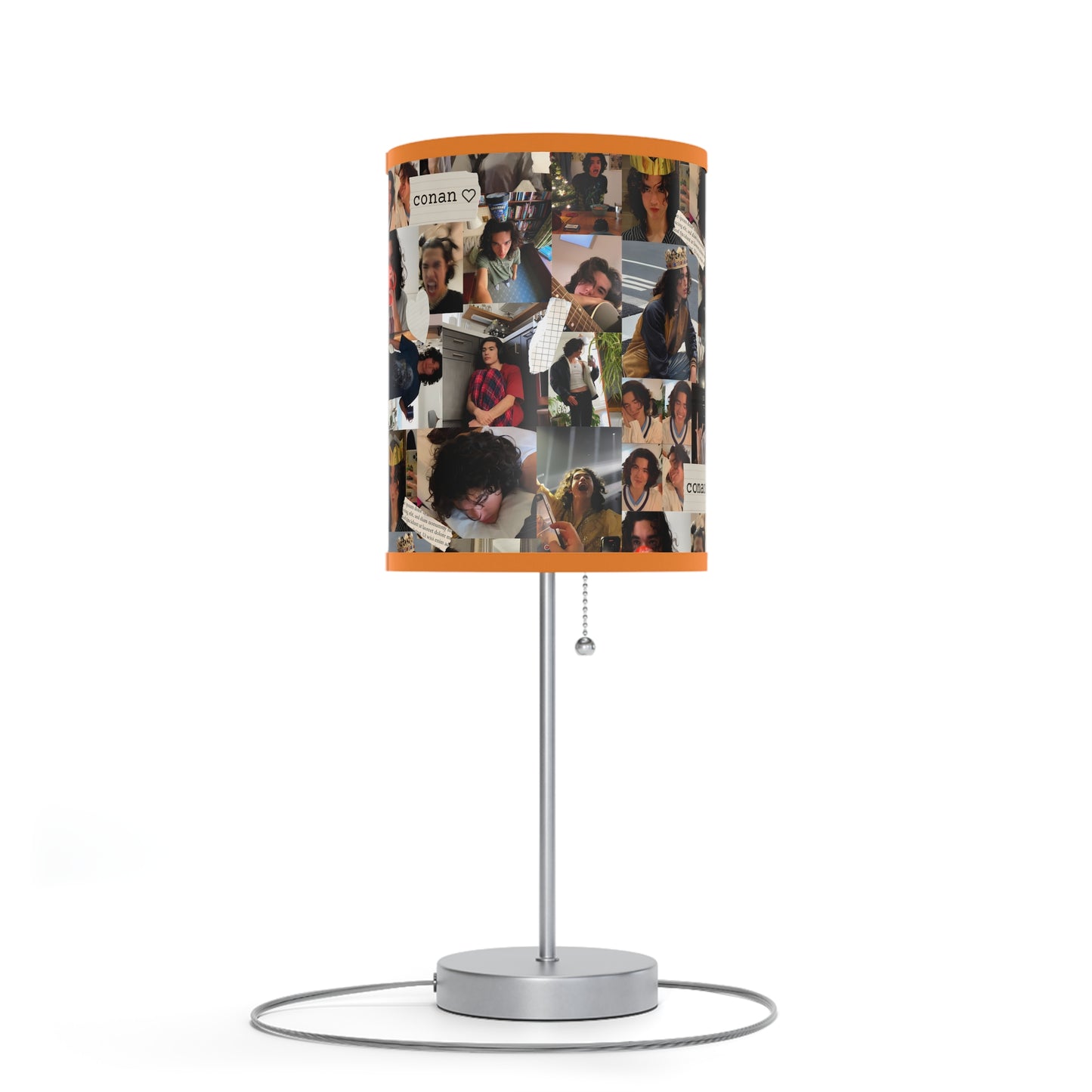 Conan Grey Being Cute Photo Collage Lamp on a Stand