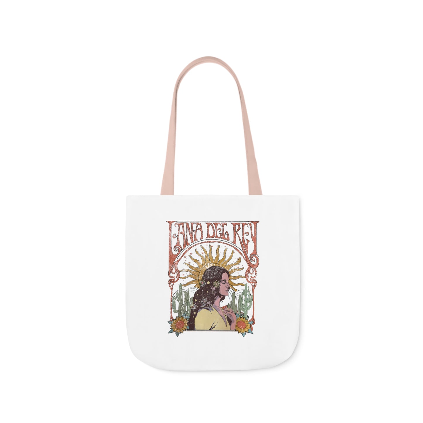 Lana Del Rey Vintage Artwork Polyester Canvas Tote Bag