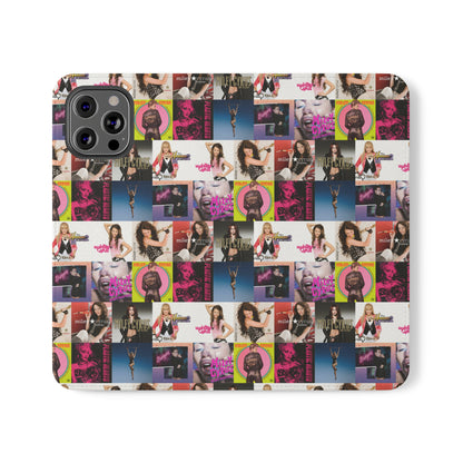 Miley Cyrus Album Cover Collage Phone Flip Case