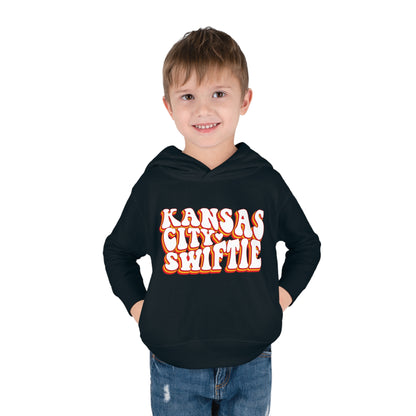 Taylor Swift Kansas City Swiftie Toddler Pullover Fleece Hoodie