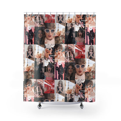 Taylor Swift 1989 Blank Space Collage Shower Curtain