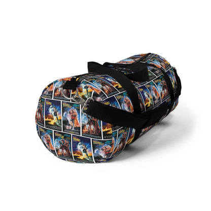 Back To The Future Movie Posters Collage Duffel Bag