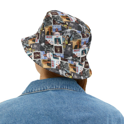 Lana Del Rey Album Cover Collage Bucket Hat