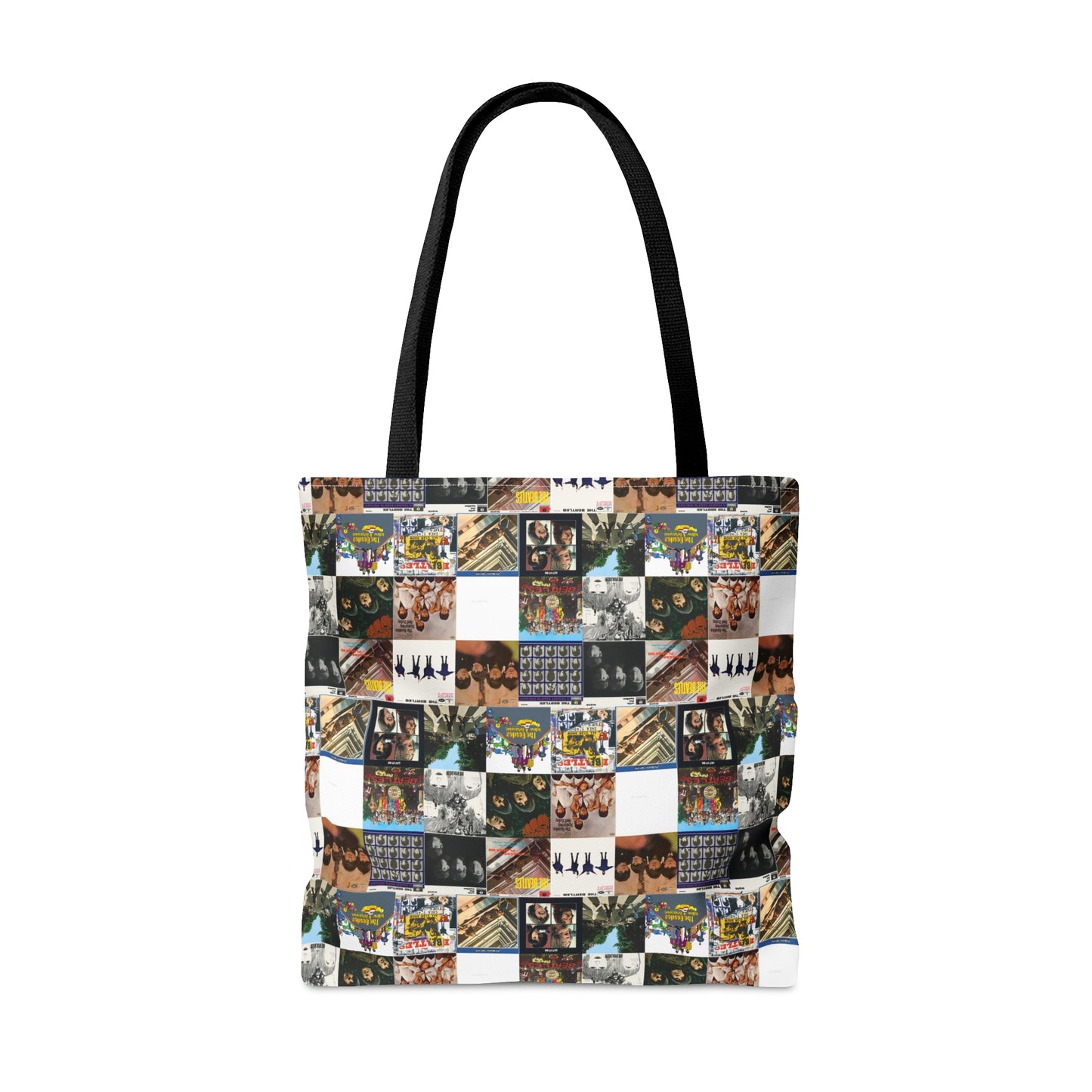 The Beatles Album Cover Collage Tote Bag