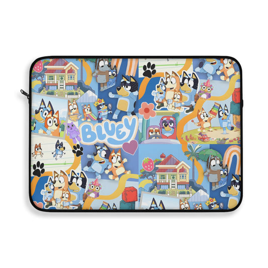 Bluey Playtime Collage Laptop Sleeve