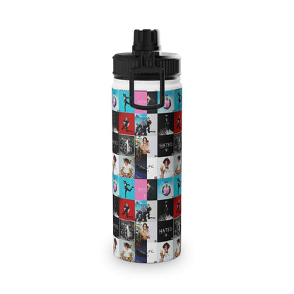 YUNGBLUD Album Cover Art Collage Stainless Steel Sports Lid Water Bottle