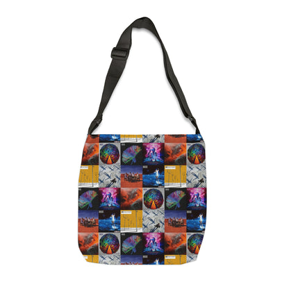 Muse Album Cover Collage Adjustable Tote Bag