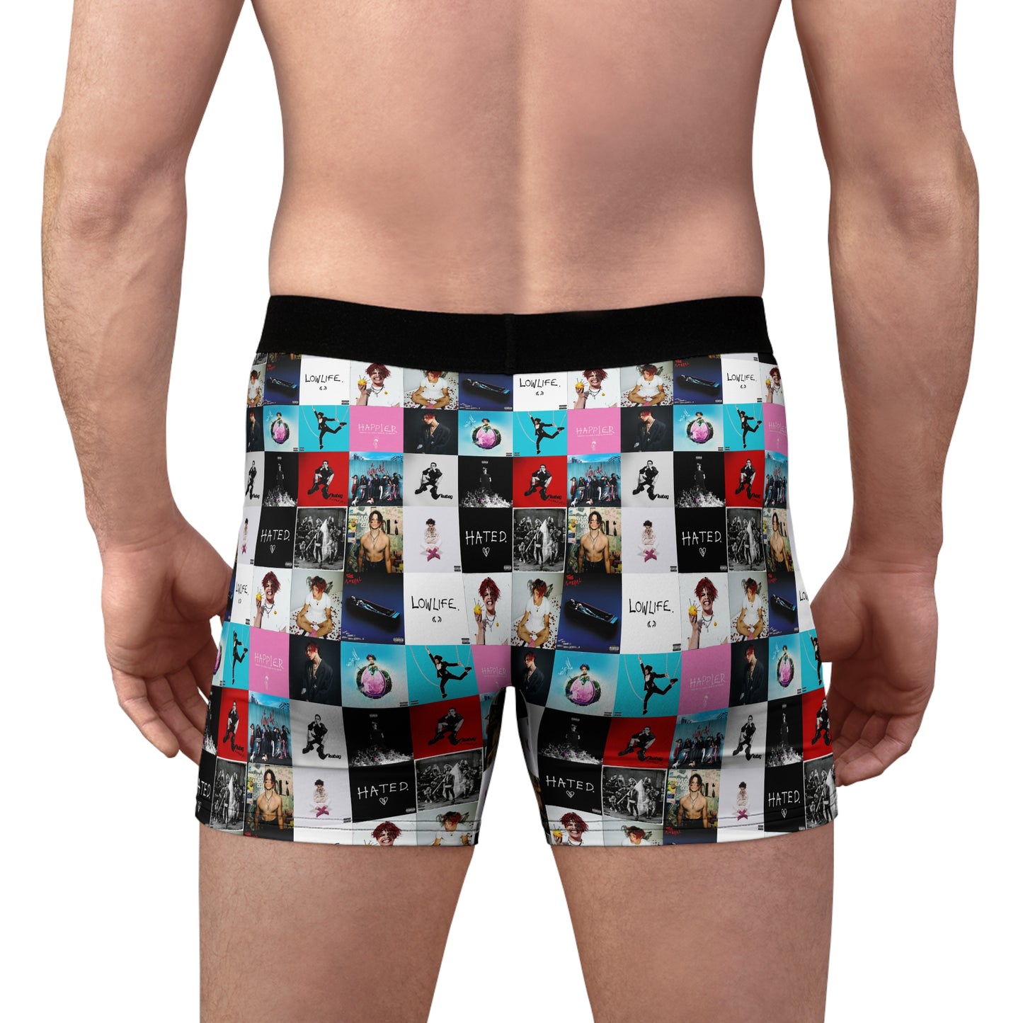 YUNGBLUD Album Cover Art Collage Men's Boxer Briefs Underwear