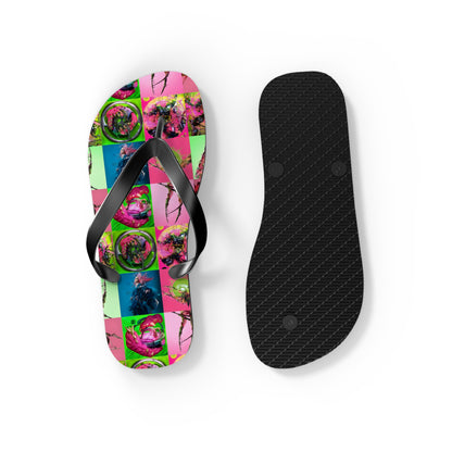 Lady Gaga Dawn of Chromatica Mosaic Flip Flops