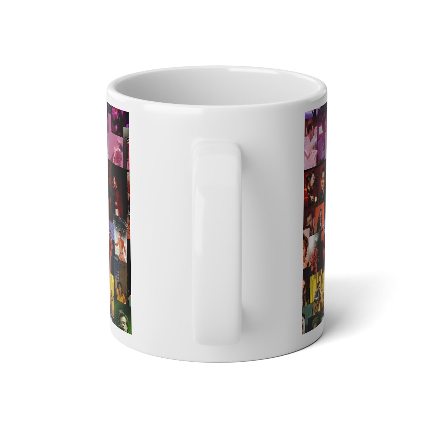 Harry Styles Rainbow Photo Collage Jumbo Mug